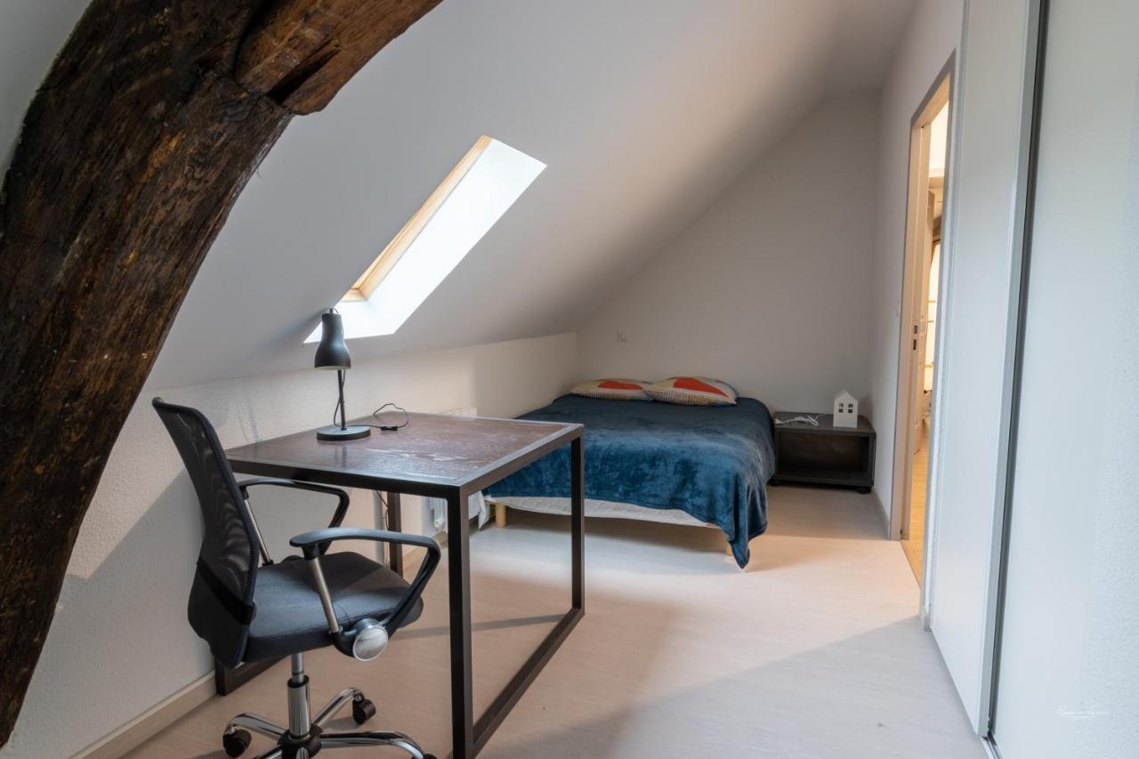 Magnifique appartement rénové dans résidence Saumur Esterno foto